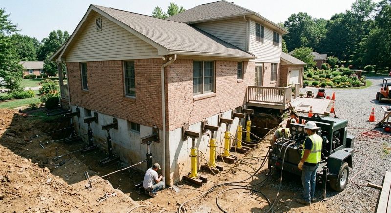 House Settling Repair in Matthews, NC