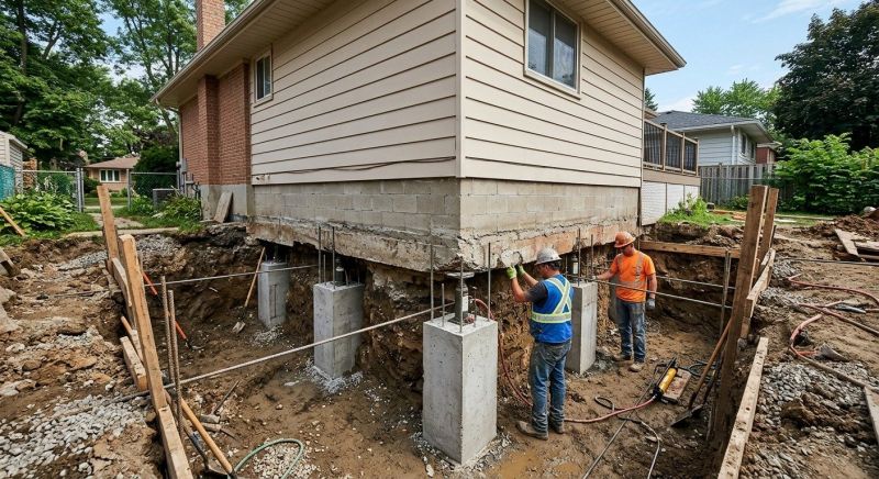 House Underpinning in Matthews, NC
