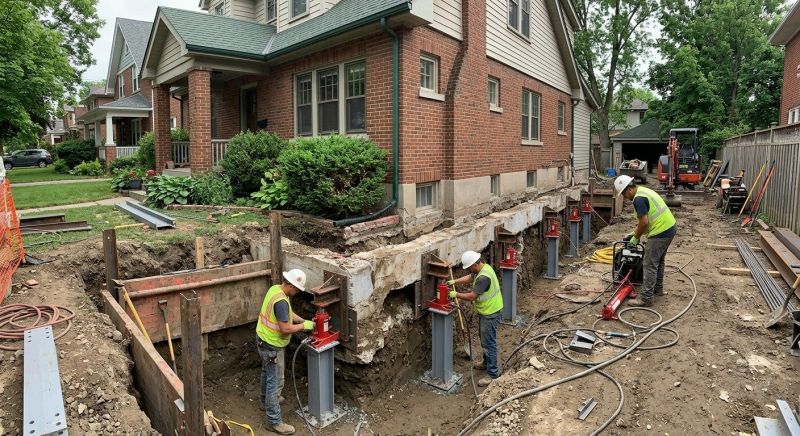 House Underpinning in Matthews, NC