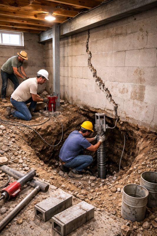 Piling Repair in Cabarrus County, NC
