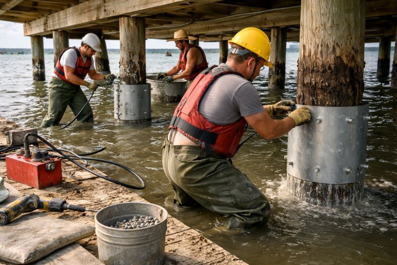 Piling Repair in Mount Holly, NC