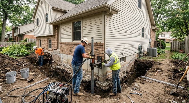Residential Foundation Repair in Matthews, NC