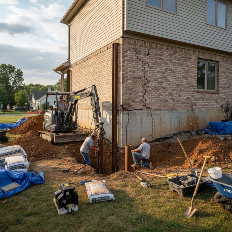 Residential Foundation Repair in Matthews, NC