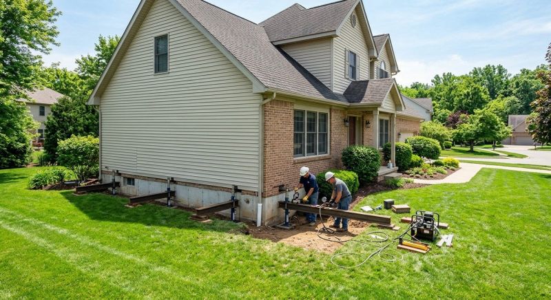 Settling Foundation Service in Cabarrus County, NC