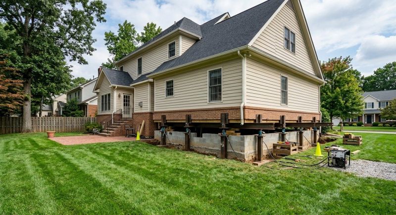 Settling Foundation Service in Mecklenburg County, NC