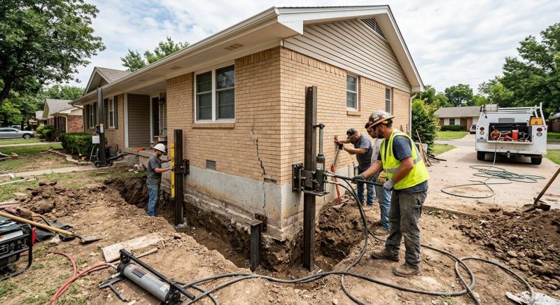 Settling Foundation Service in Midland, NC