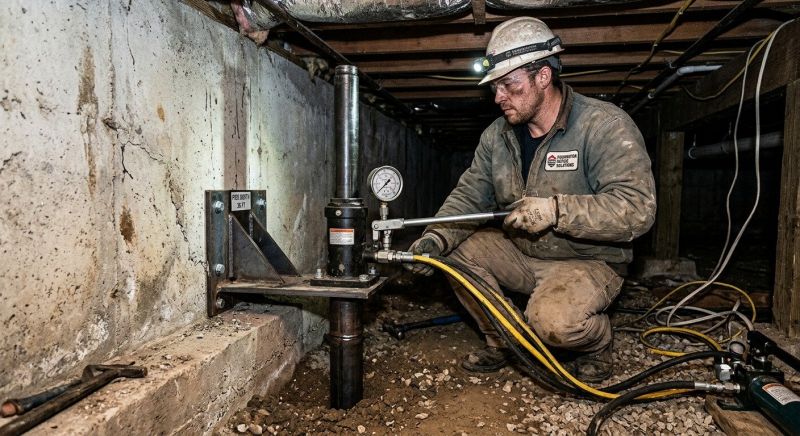 Settling Foundation Service in Wingate, NC