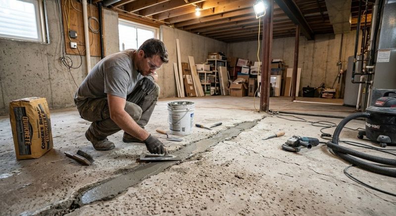 Slab Foundation Repair in Matthews, NC