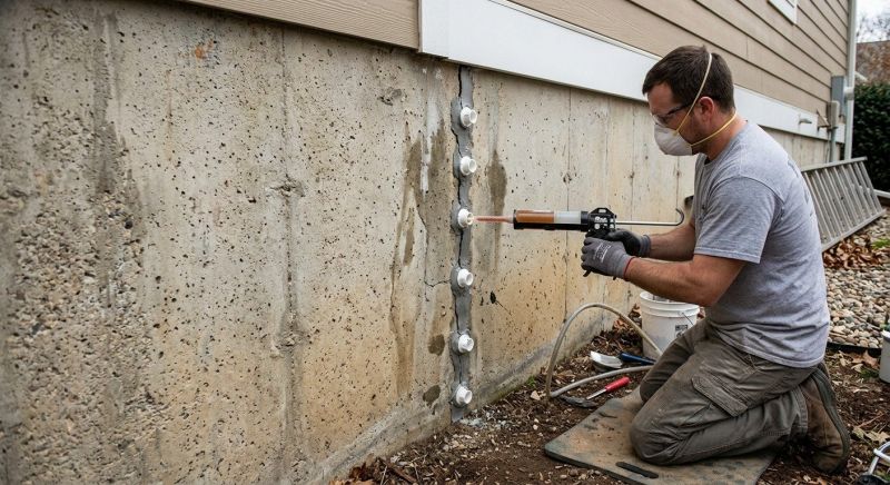 Structural Crack Repair in Matthews, NC