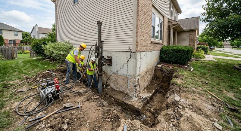 Structural Foundation Repair in Cabarrus County, NC