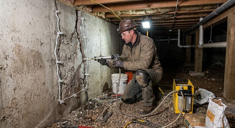 Structural Foundation Repair in Huntersville, NC