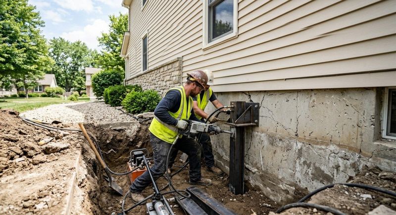 Structural Foundation Repair in Waxhaw, NC
