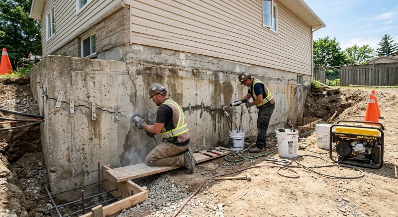 Structural Foundation Repair in Waxhaw, NC