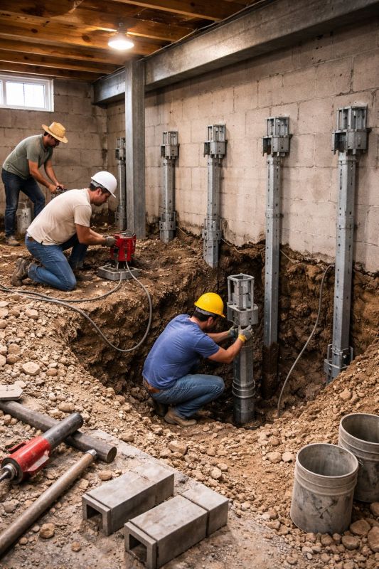 Structural Underpinning in Matthews, NC
