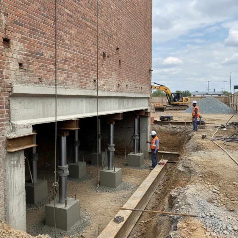 Structural Underpinning in Matthews, NC