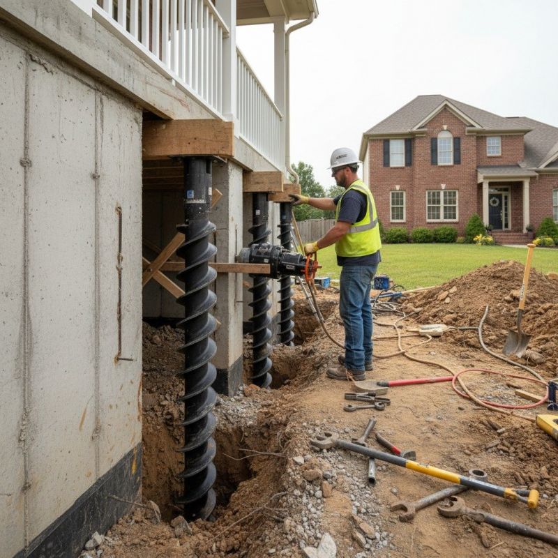 Underpinning Repair in Matthews, NC